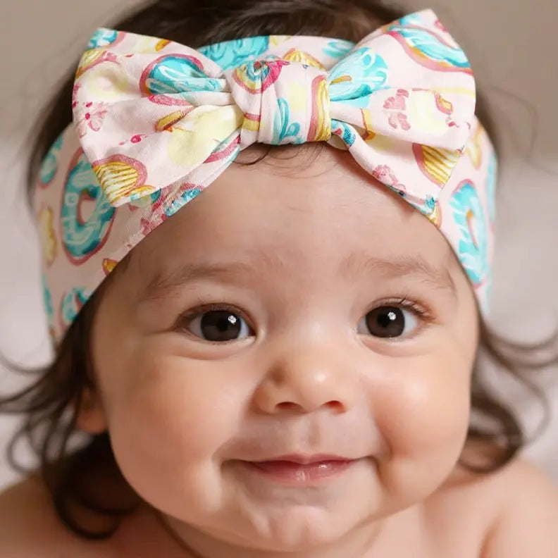 Sweet Bamboo Sweet Tooth Knotted Bow - 