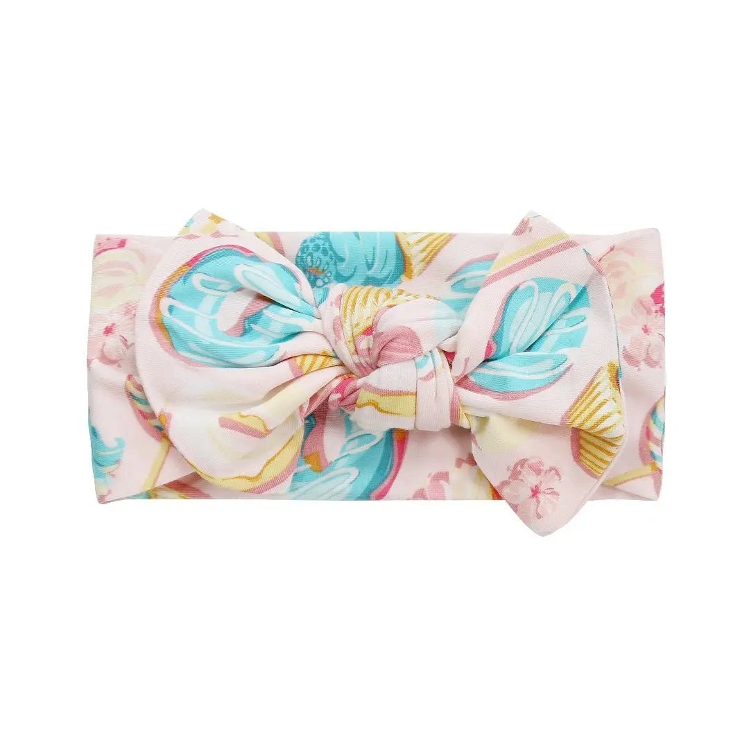 Sweet Bamboo Sweet Tooth Knotted Bow - 