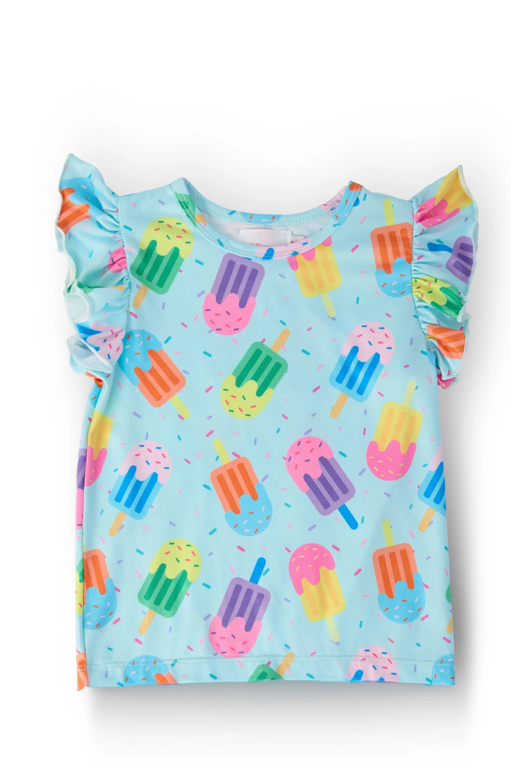 Sweet Treat S/S Ruffle Tee - Baby & Toddler Clothing, Baby Products, Child, Top | Everetts Place