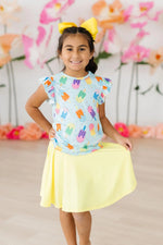 Mila & Rose ® Sweet Treat S/S Ruffle Tee - 