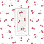 Newcastle Classics Sweetheart Cherry Bamboo Swaddle Blanket with Breathable Muslin for Babies - 