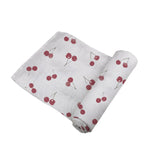 Newcastle Classics Sweetheart Cherry Bamboo Swaddle - 