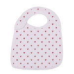 Newcastle Classics Sweetheart Cherry Hearts Snap Bib Set with Ultra Soft Bamboo for Babies - Baby & Toddler > Nursing & Feeding > Bibs Bamboo Snap Bib