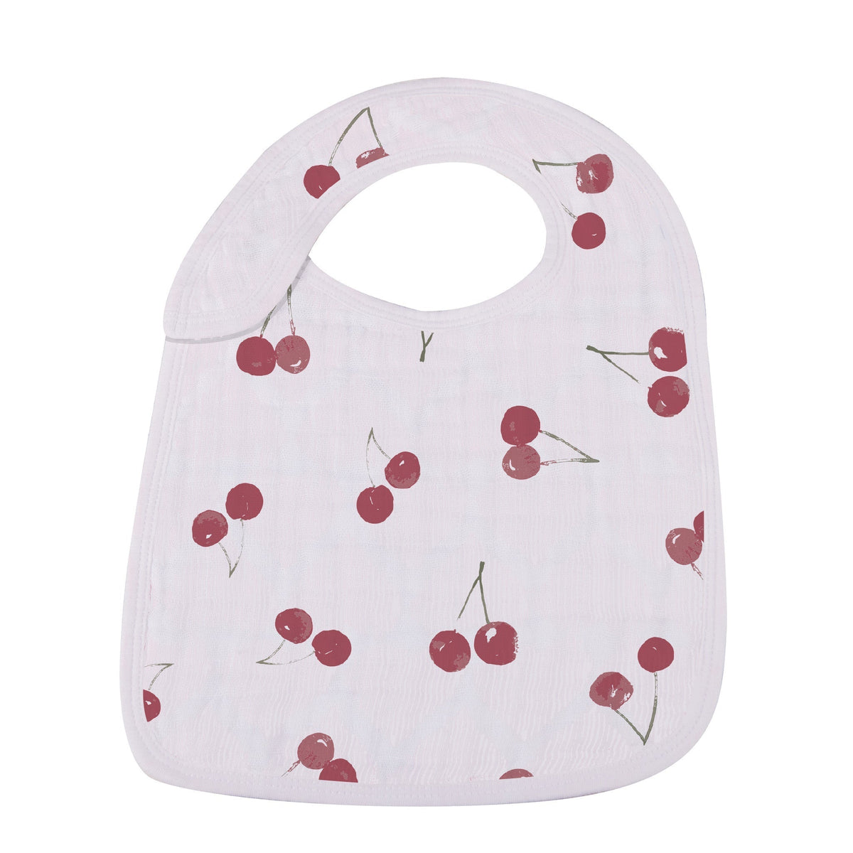 Newcastle Classics Sweetheart Cherry Hearts Snap Bib set