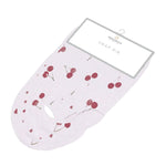 Newcastle Classics Sweetheart Cherry Hearts Snap Bib Set with Ultra Soft Bamboo for Babies - 