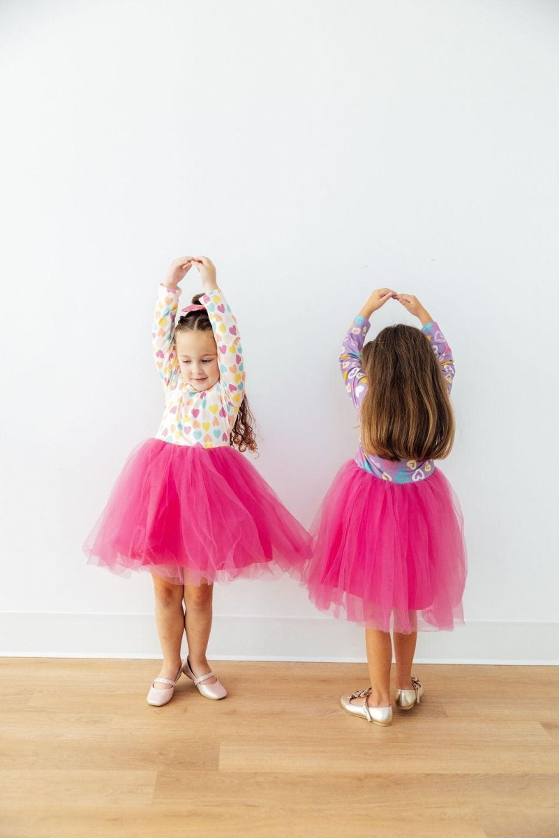 Mila & Rose ® Sweetheart L/S Tutu Dress - 