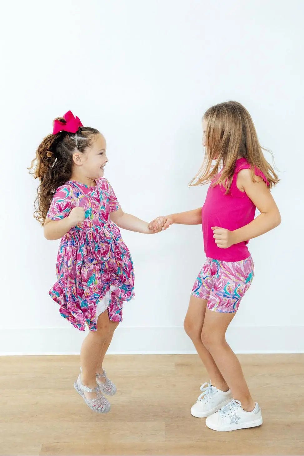 Mila & Rose ® Sweetheart Scribbles Twirl Shorts - 