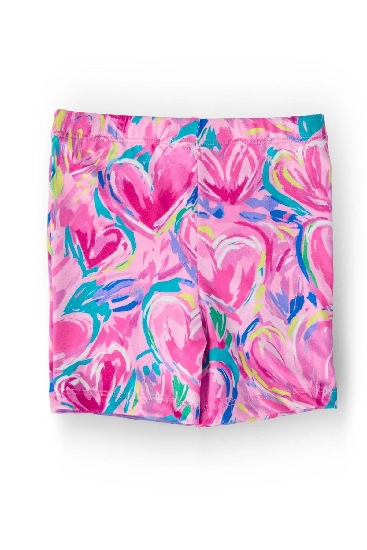 Sweetheart Scribbles Twirl Shorts - Pink, Shorts | Everetts Place