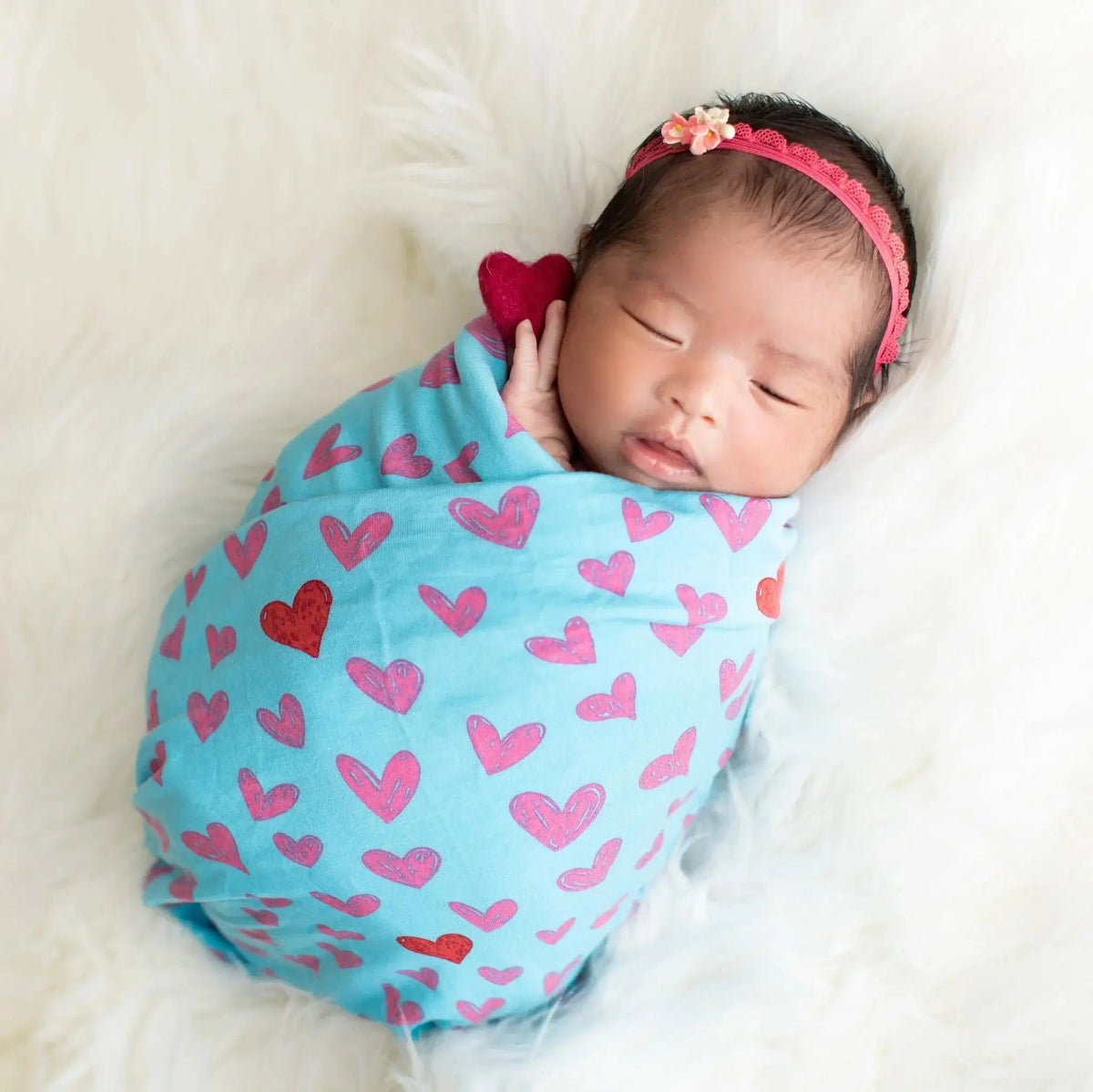 Sweetheart Swaddle - Baby & Toddler Clothing, Child, Textile, Pink, Linens | Everetts Place