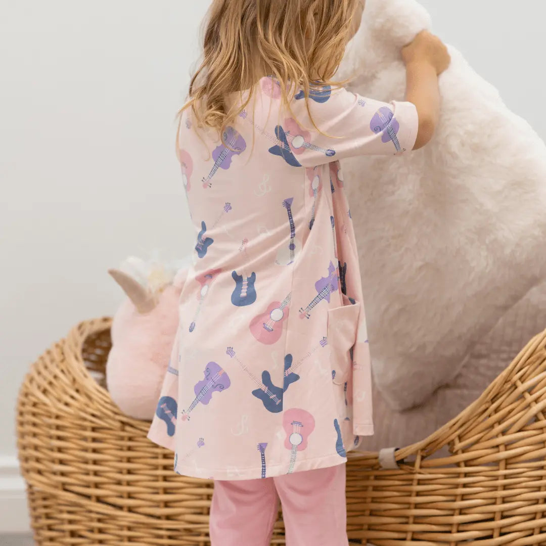 Swiftie's Riff Miss Mayhem Tunic - Baby & Toddler Clothing, Textile, Pink, Child, Nightwear | Everetts Place