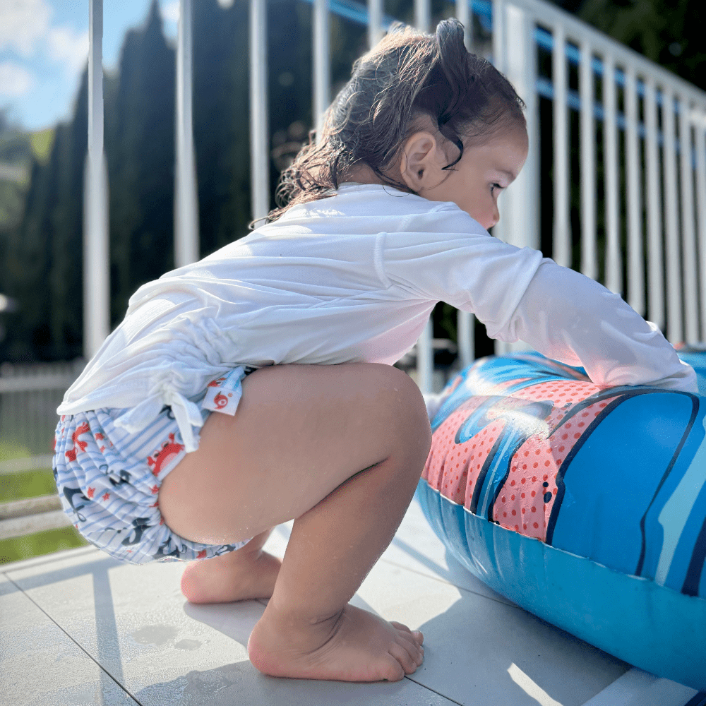 Smart Bottoms Swim Diaper - Crabby - 