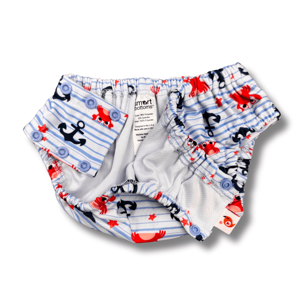 Smart Bottoms Swim Diaper - Crabby - 