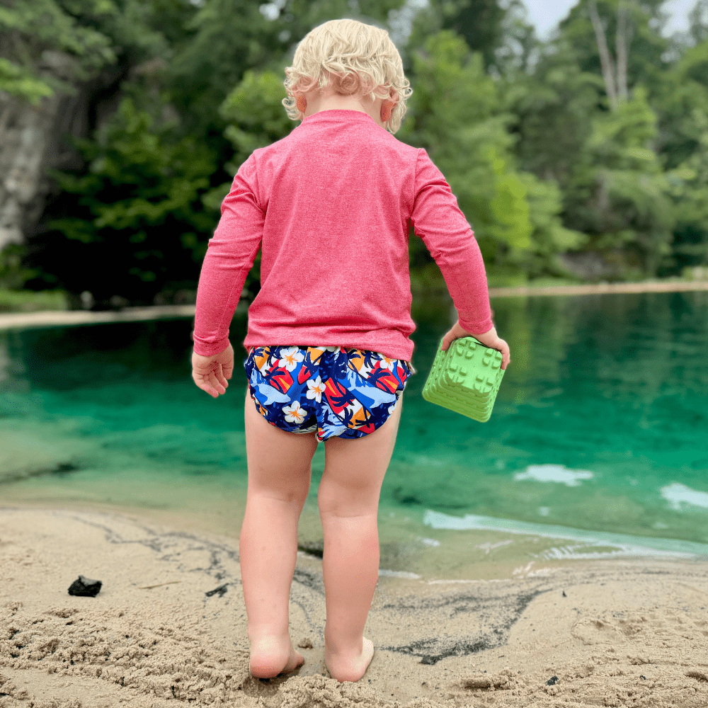 Smart Bottoms Swim Diaper - Shark Bait - 