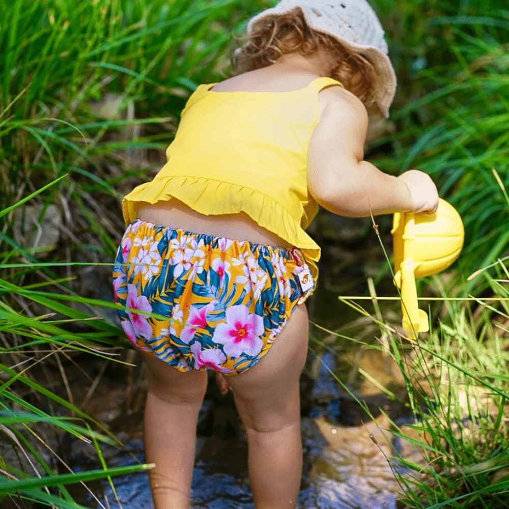Smart Bottoms Swim Diaper - Sunshine & Paradise - 