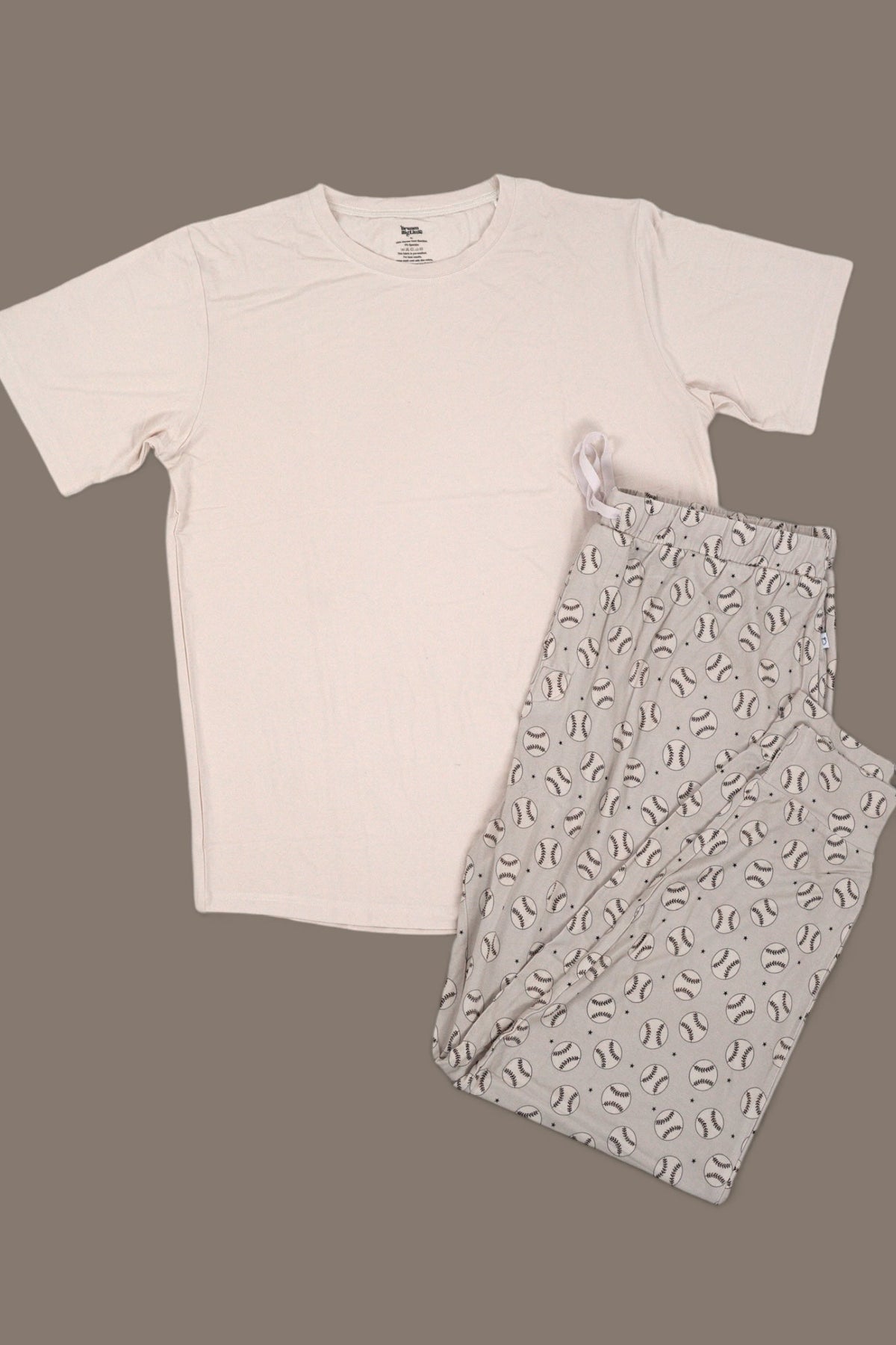 DREAM BIG LITTLE CO SWING FOR THE STARS SHORT SLEEVE MEN'S DREAM JOGGER SETEveretts Place