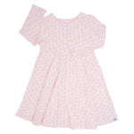 Sweet Bamboo Swirly Girl Dress with Extra Stretch Neckline for Active Women - Dresses