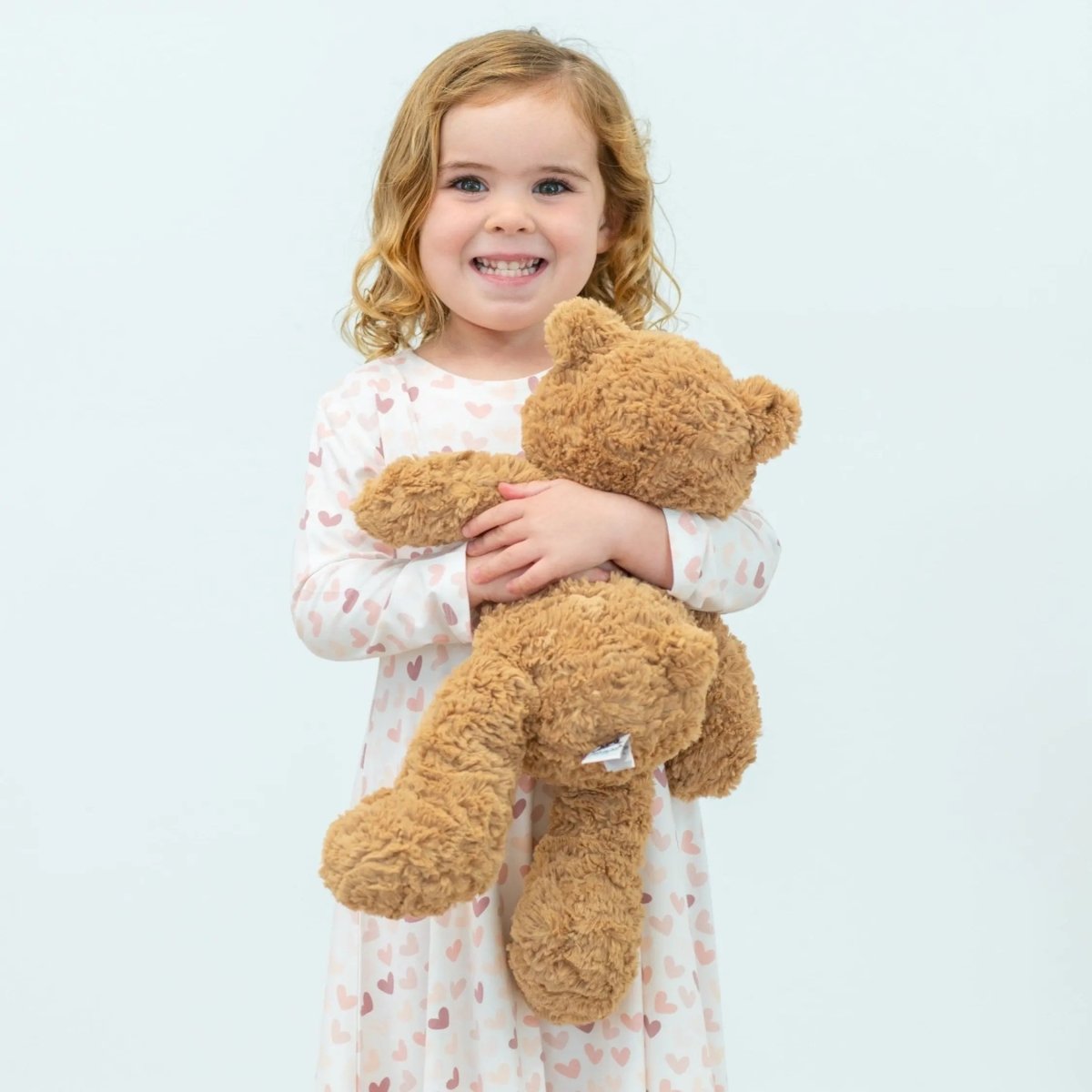 Sweet Bamboo Swirly Girl Dress with Flexible Neckline for Active Young Girls - 