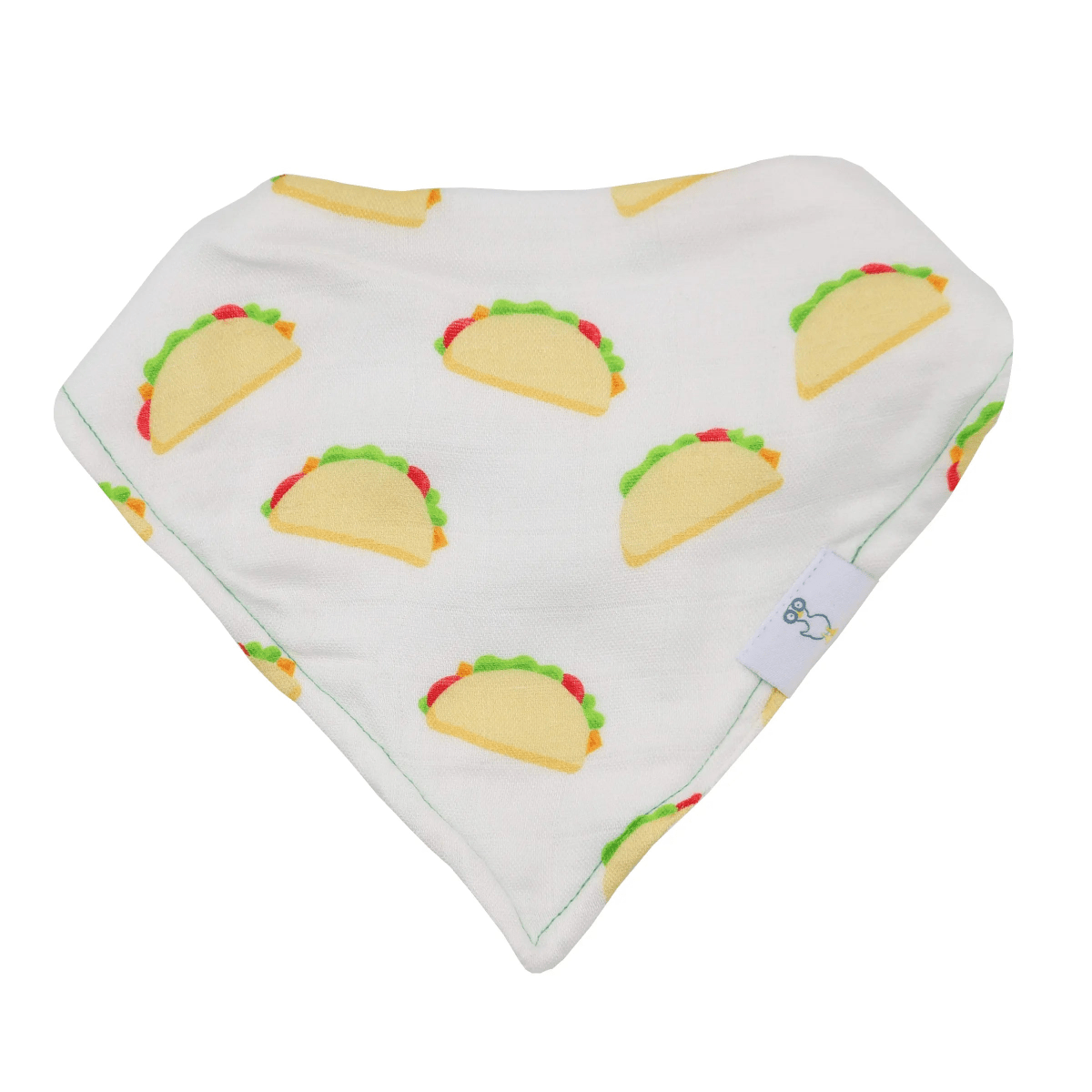Goosewaddle® | Newborn Baby Blankets Toys Teethers Bibs & More Taco Tuesday Bib Set with Soft Bamboo Muslin