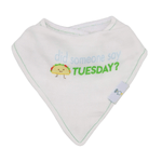 Goosewaddle® | Newborn Baby Blankets Toys Teethers Bibs & More Taco Tuesday Bib Set with Soft Bamboo Muslin