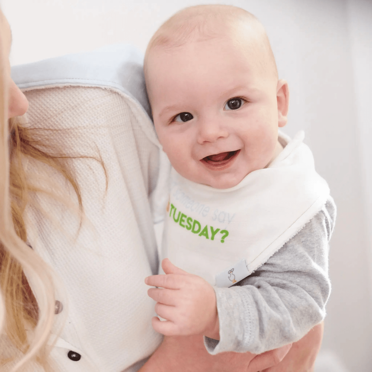 Goosewaddle® | Newborn Baby Blankets Toys Teethers Bibs & More Taco Tuesday Bib Set with Soft Bamboo Muslin