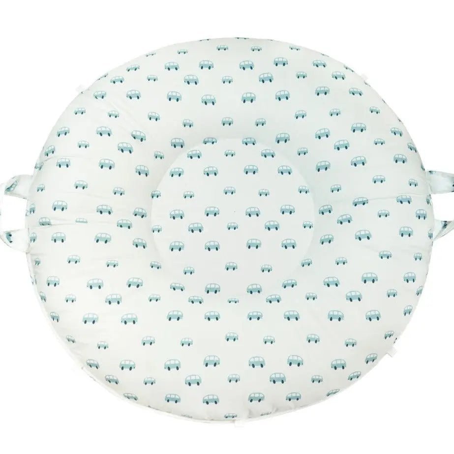 Tag Cornflower Floor Cushion with Vibrant Color for Home Decor Comfort - Everetts Place
