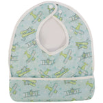 Take Flight - Blue - The Flip Bib - Bib, Clothing | Everetts Place