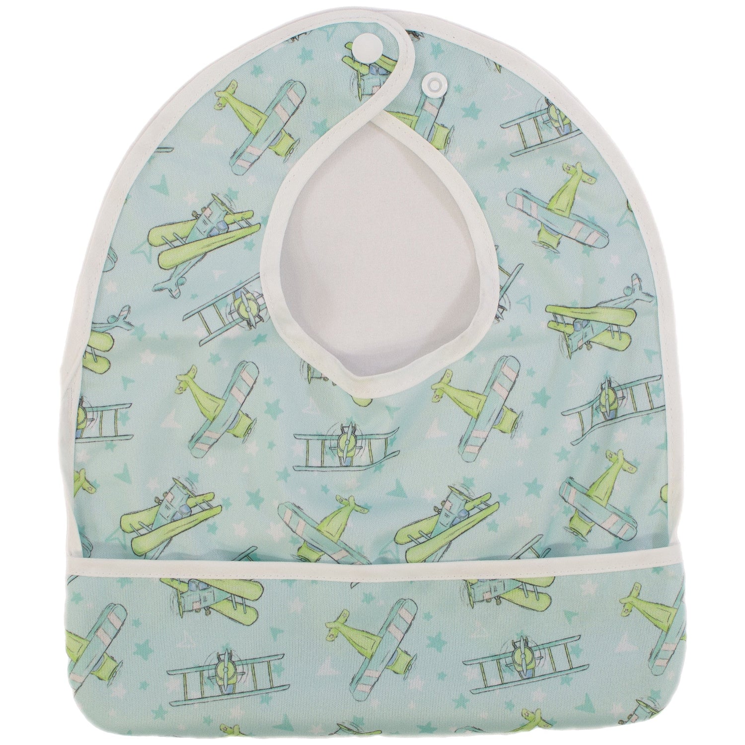 Texas Tushies Take Flight - Blue - The Flip Bib - 