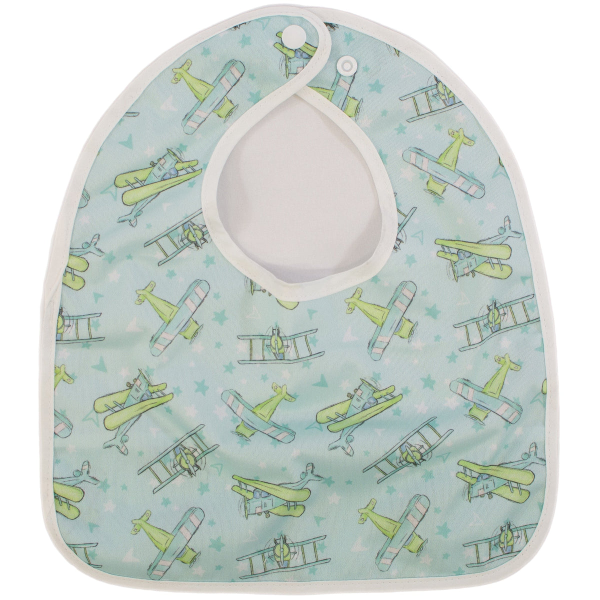 Texas Tushies Take Flight - Blue - The Flip Bib - 