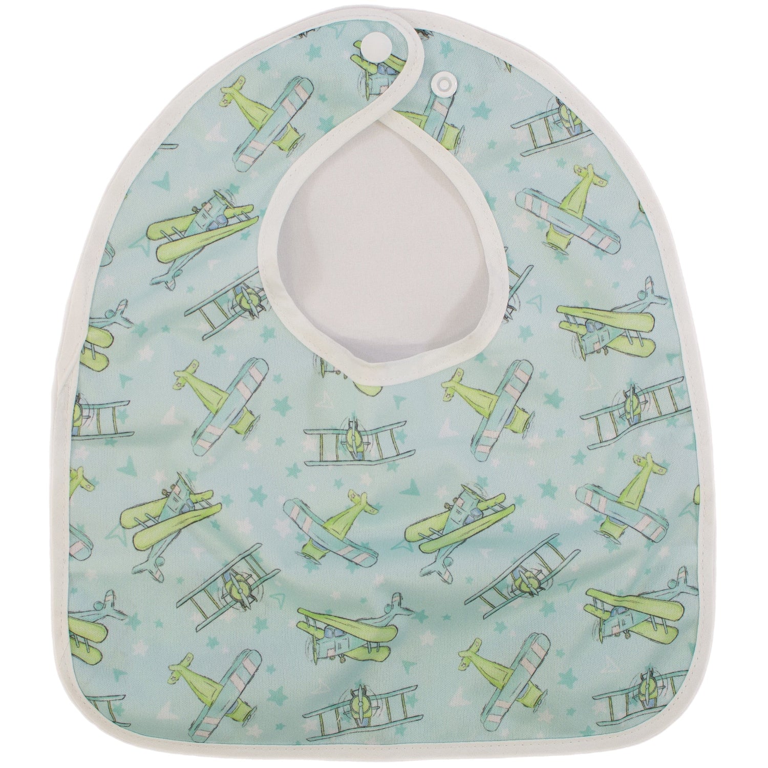 Texas Tushies Take Flight - Blue - The Flip Bib - 