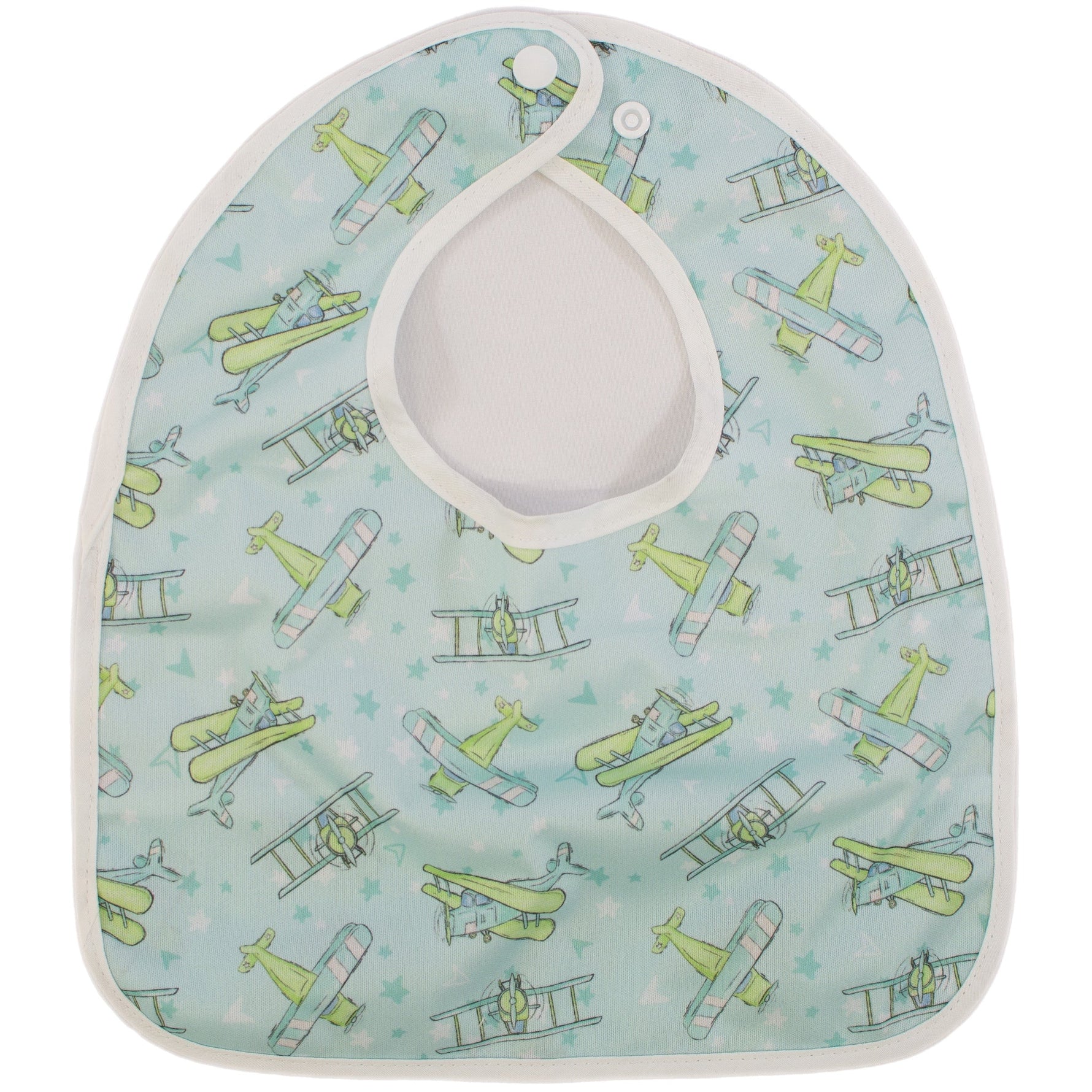Texas Tushies Take Flight - Blue - The Flip Bib - 