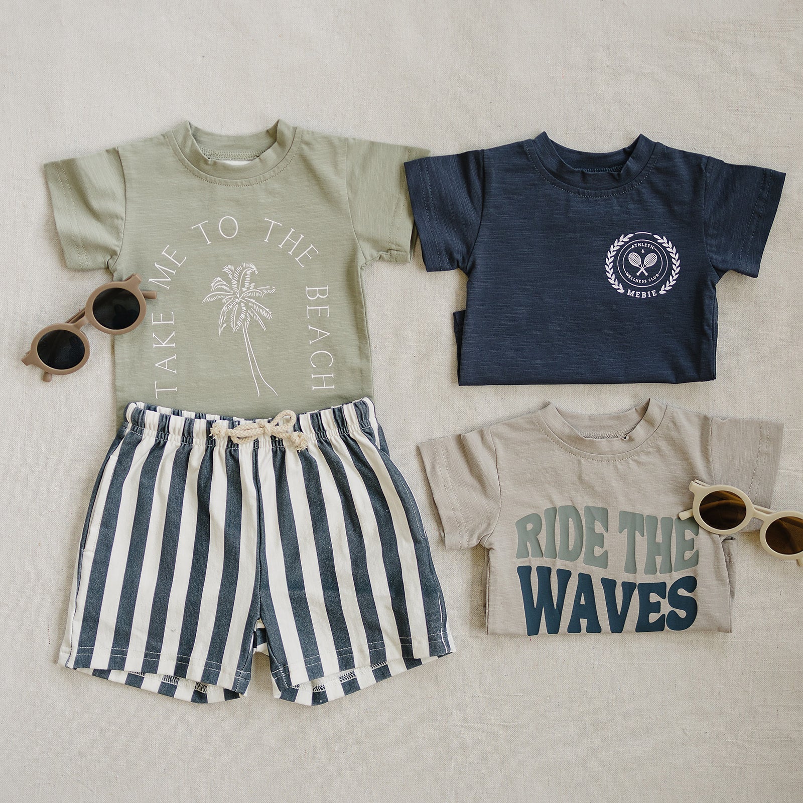 Mebie Baby Take Me To The Beach Tee - 