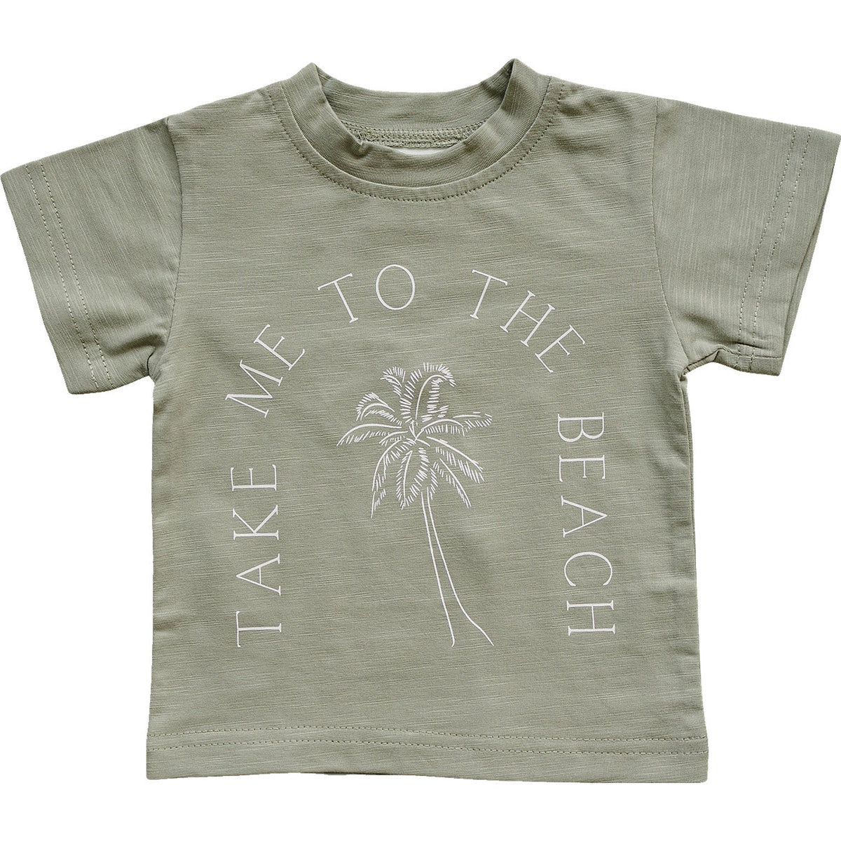 Take Me To The Beach Tee - Active Shirt, Palm trees, Sabal Palm, Top | Everetts Place
