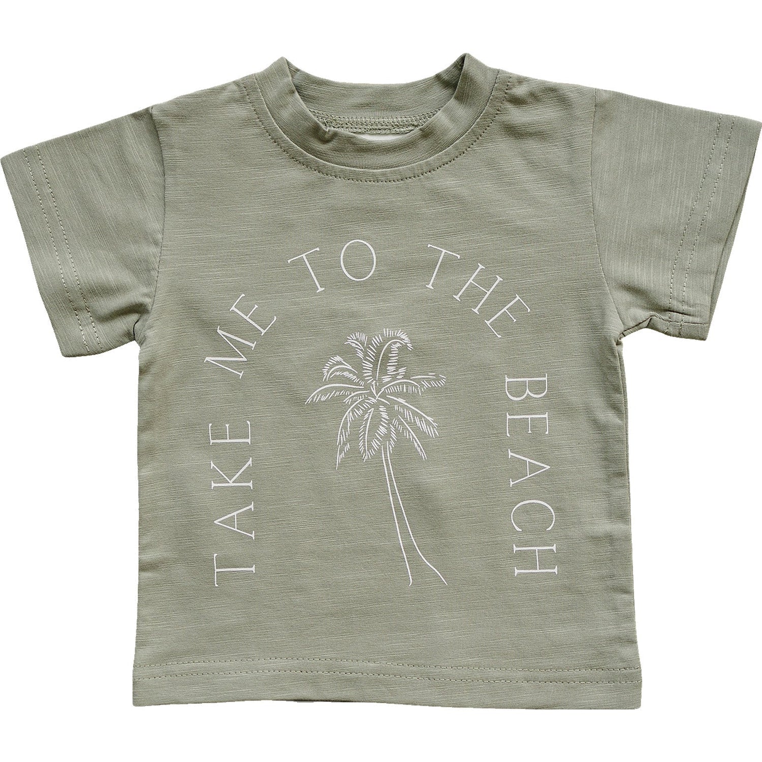 Take Me To The Beach Tee - Active Shirt, Palm trees, Sabal Palm, Top | Everetts Place