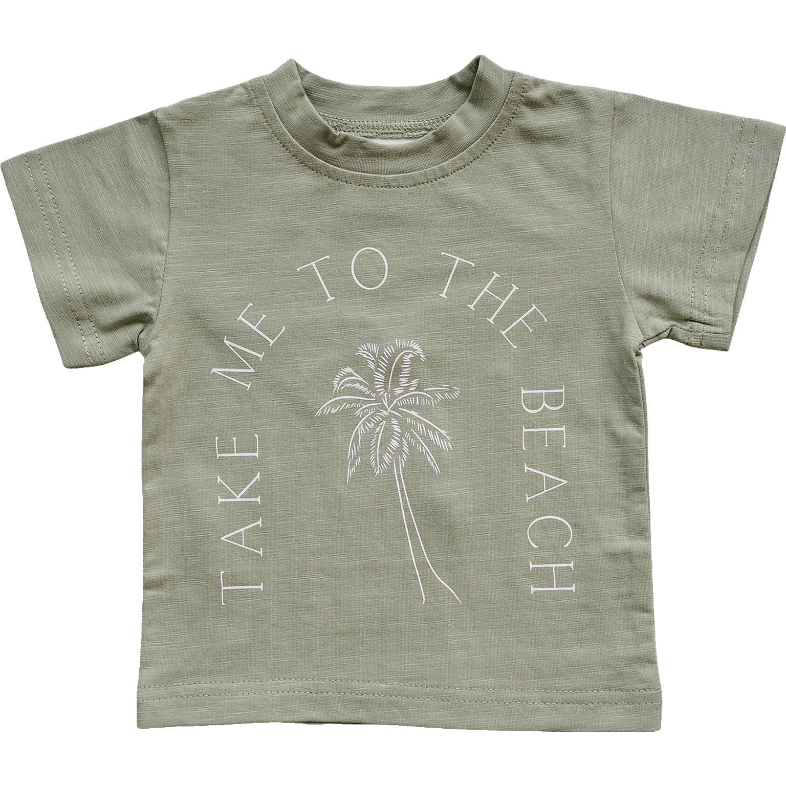 Take Me To The Beach Tee - Active Shirt, Palm trees, Sabal Palm, Top | Everetts Place