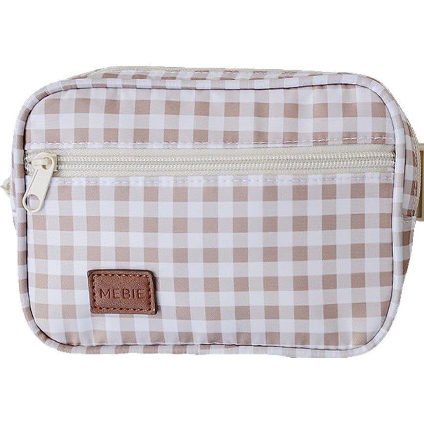 Tan Gingham Mini Fanny Pack - Plaid, Tartan, Bag | Everetts Place