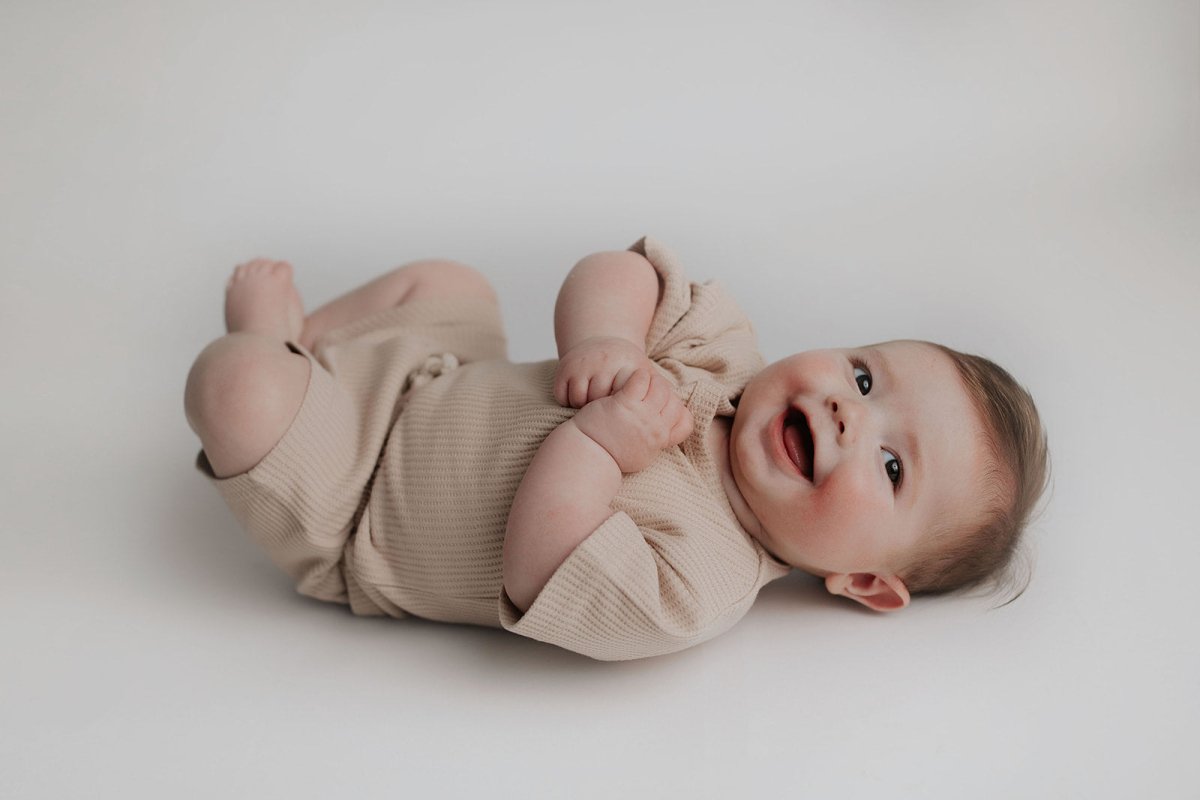 Three Little Tots Tan Waffle Set - 