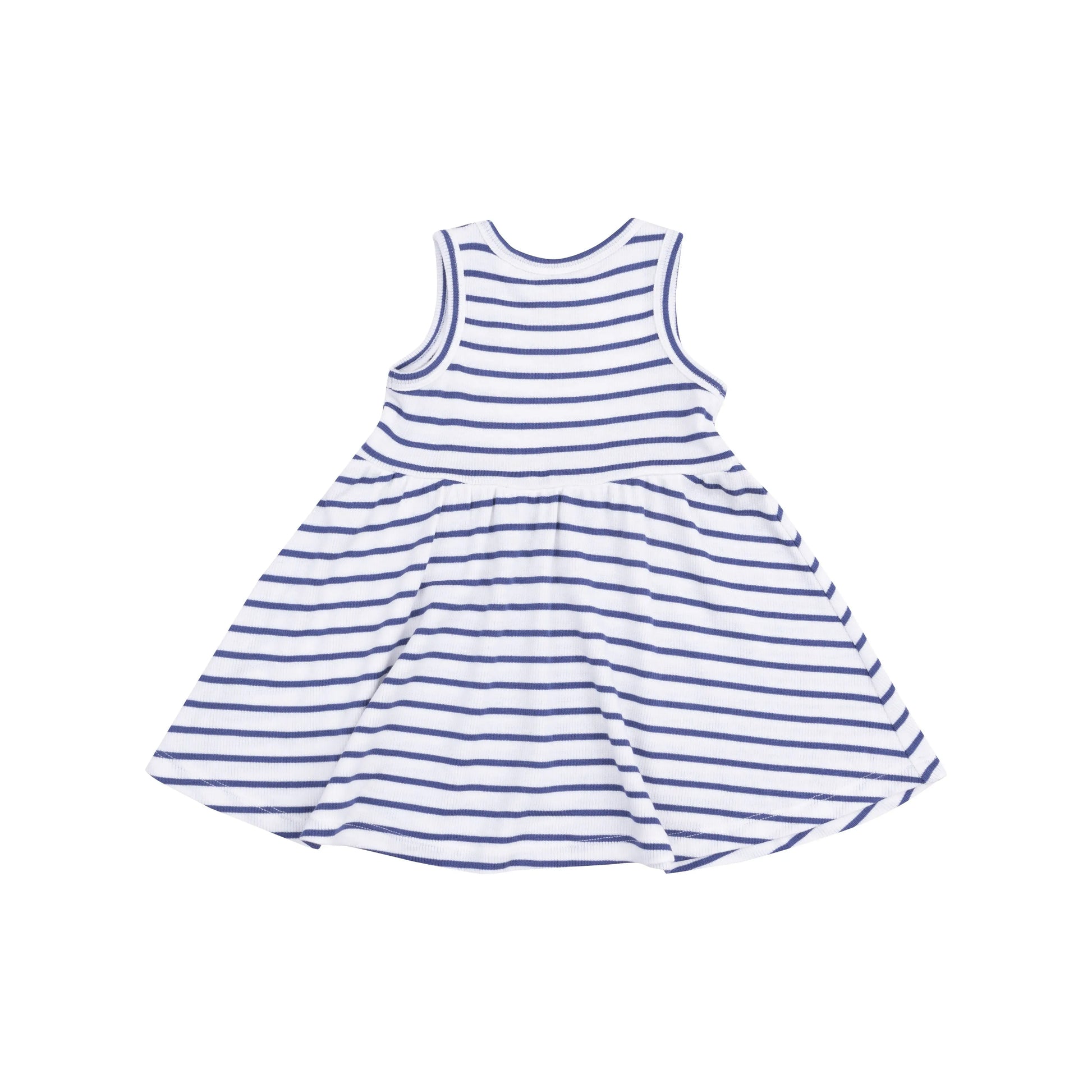 Tank Dress And Bloomer Set Stripe Vintage Navy.