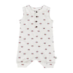 Tank Romper Crab Print Organic Cotton For Babies Finn Emma Finn + Emma 