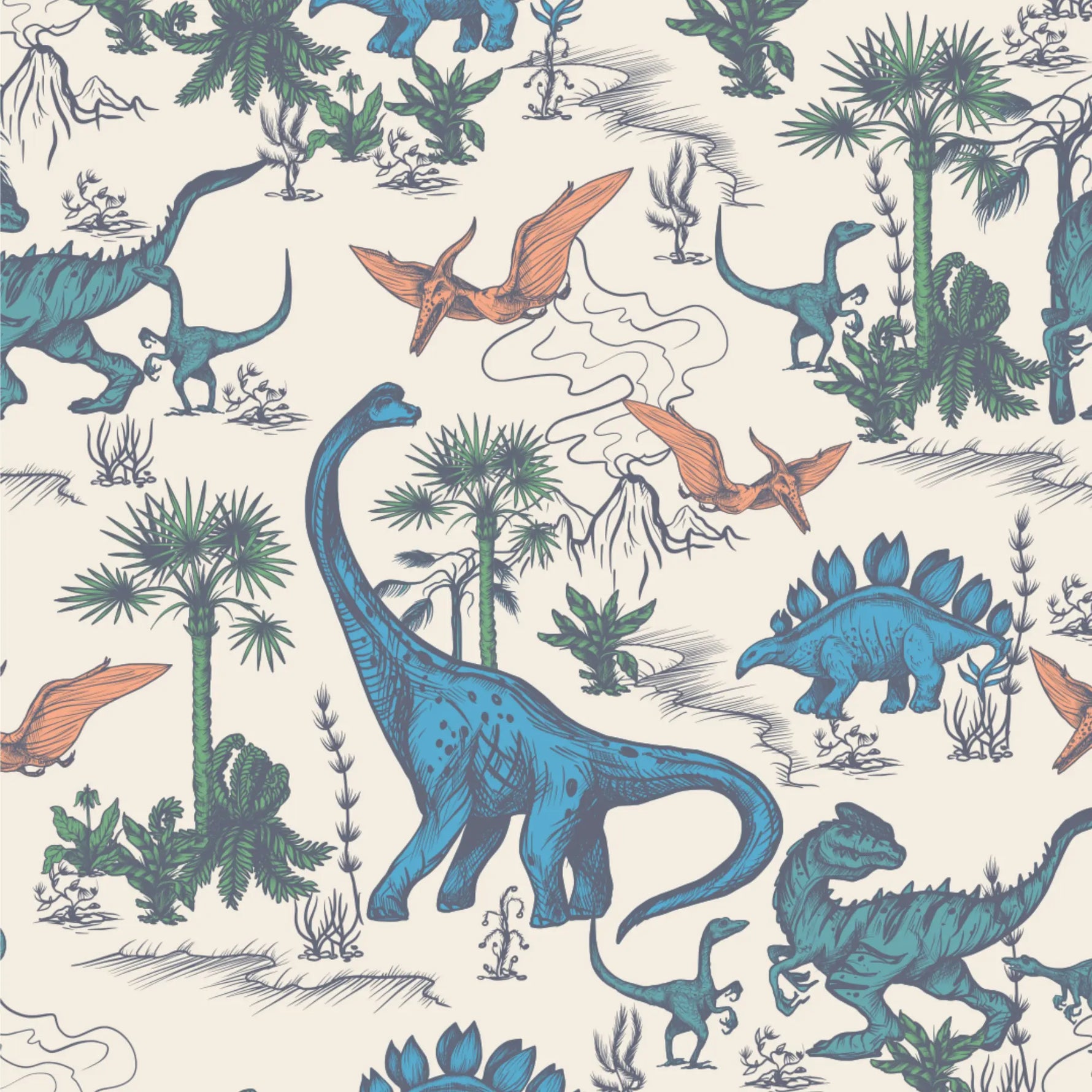 Sweet Bamboo Dinosaur Adventures Tank Romper with Playful Print for Active Toddlers - Apparel & Accessories > Clothing > Baby & Toddler Clothing > Baby One-Pieces Rompers