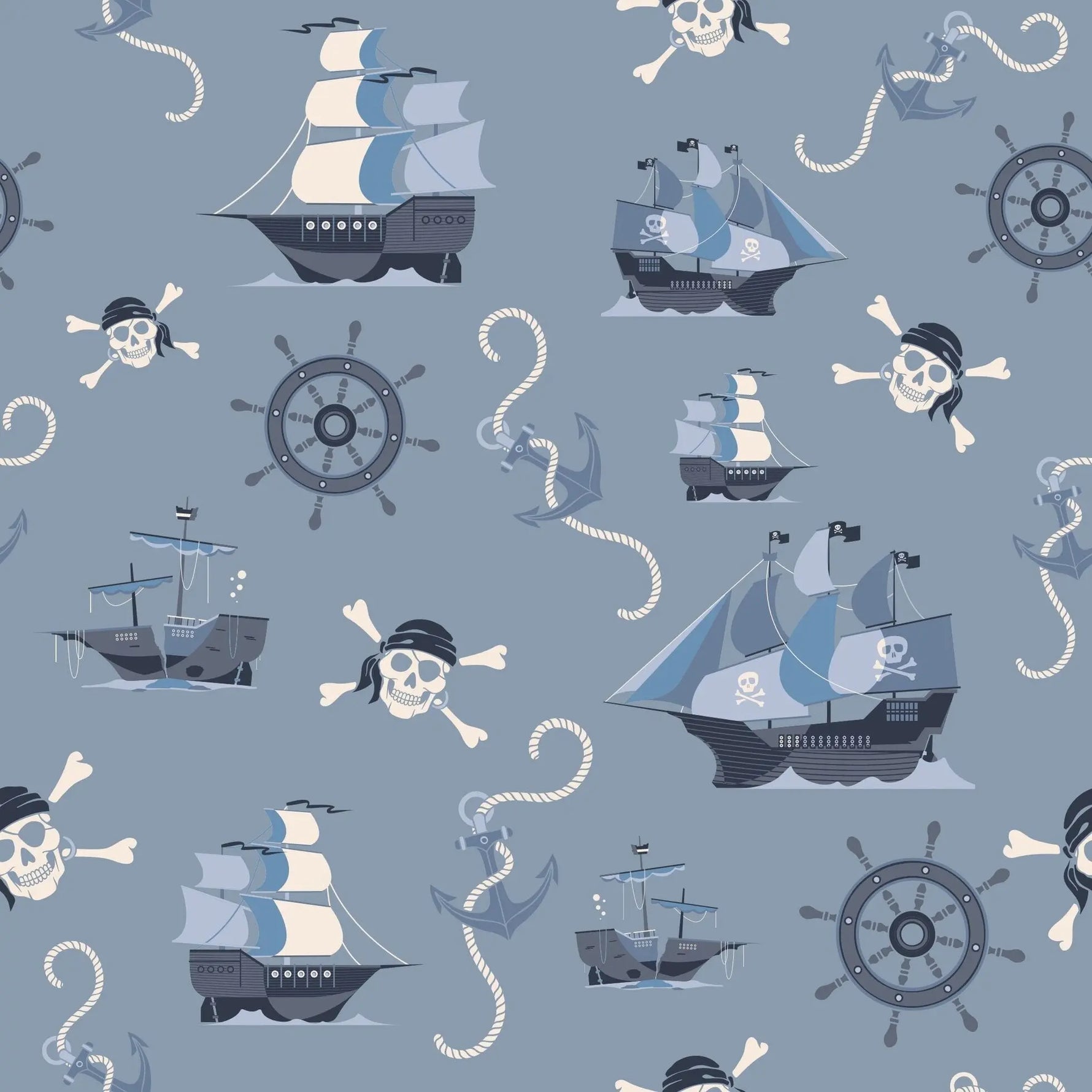Sweet Bamboo Comfortable Pirate Ships Tank Romper for Adventurous Kids Summer Fun - Apparel & Accessories > Clothing > Baby & Toddler Clothing > Baby One-Pieces Rompers