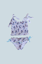 DREAM BIG LITTLE CO TATUM'S FREEDOM FLYERS DREAM TANKINI TWO PIECE SWIM SUITEveretts Place