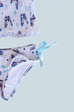 DREAM BIG LITTLE CO TATUM'S FREEDOM FLYERS DREAM TANKINI TWO PIECE SWIM SUITEveretts Place