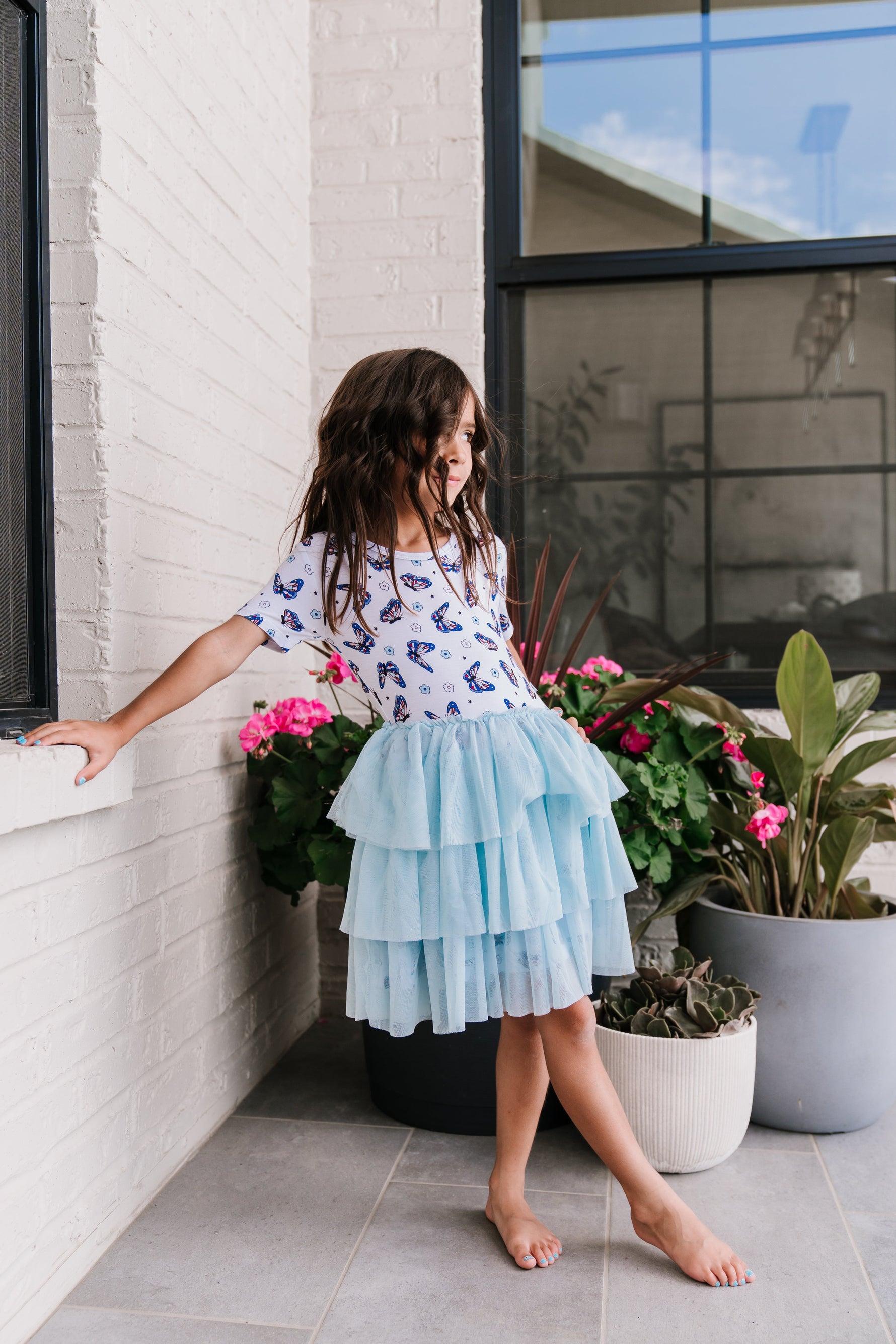 DREAM BIG LITTLE CO TATUM'S FREEDOM FLYERS DREAM TUTU DRESSEveretts Place