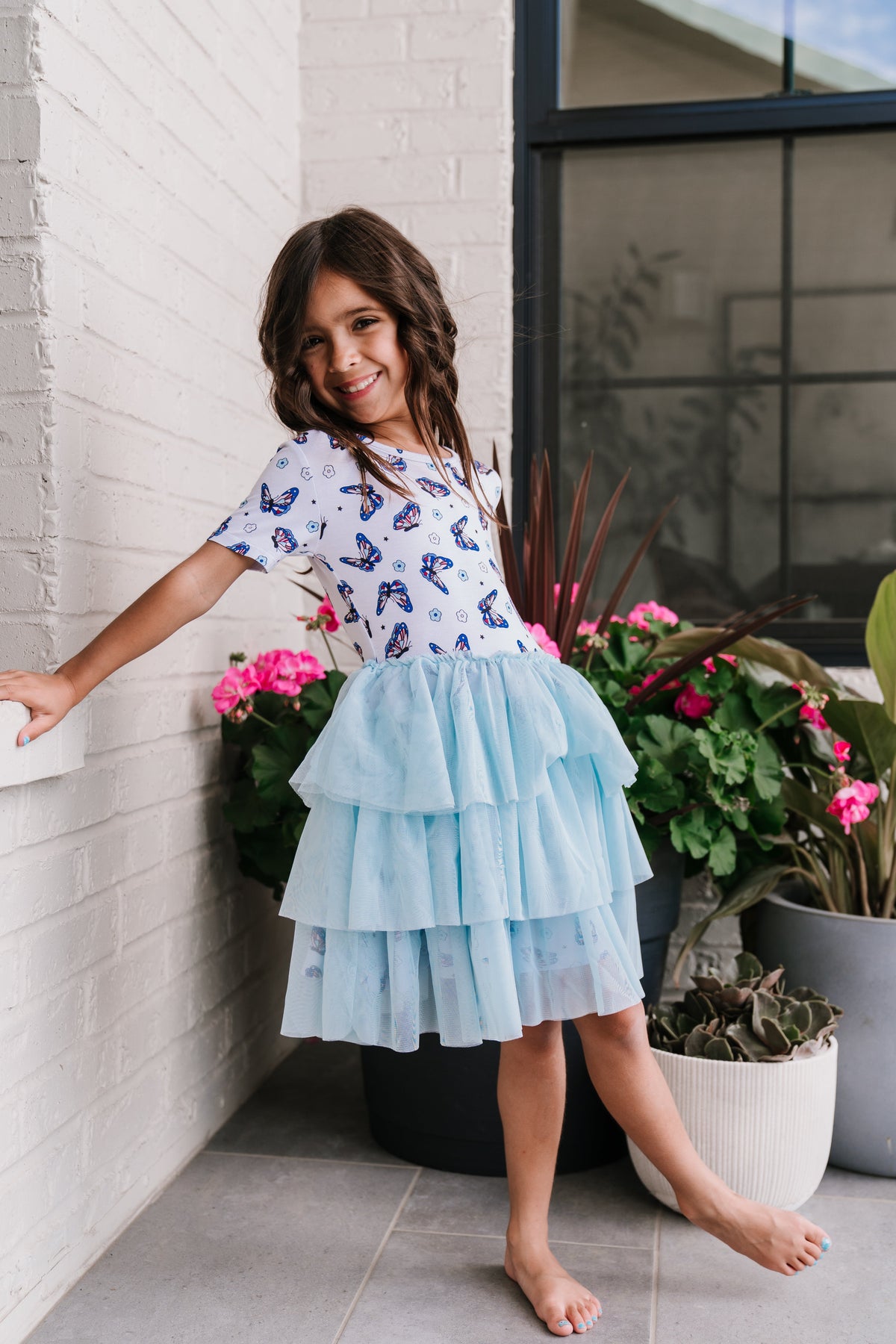 DREAM BIG LITTLE CO TATUM'S FREEDOM FLYERS DREAM TUTU DRESSEveretts Place