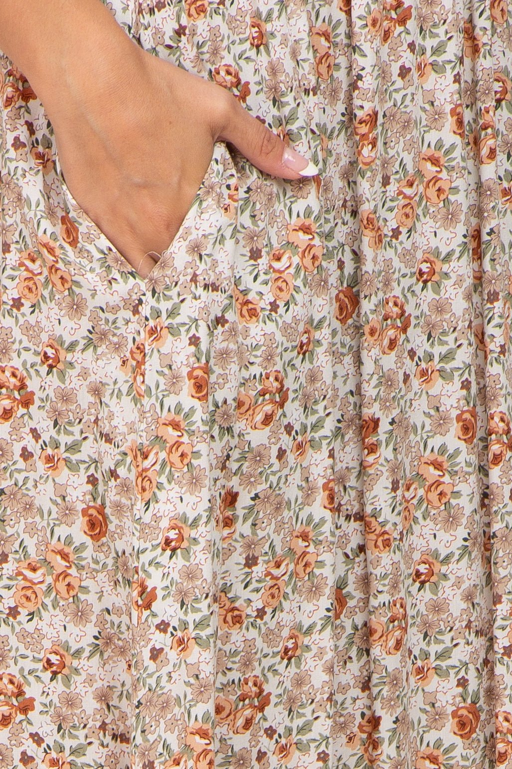 PinkBlush Taupe Floral Off Shoulder Long Sleeve Maxi Dress Everetts Place