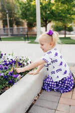 Mila & Rose ® TCU White Frog Ruffle Pocket Tee - 