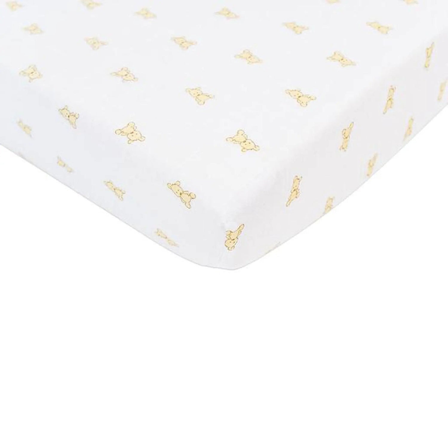 Newcastle Classics Teddy Bear Cotton Muslin Crib Sheet - 