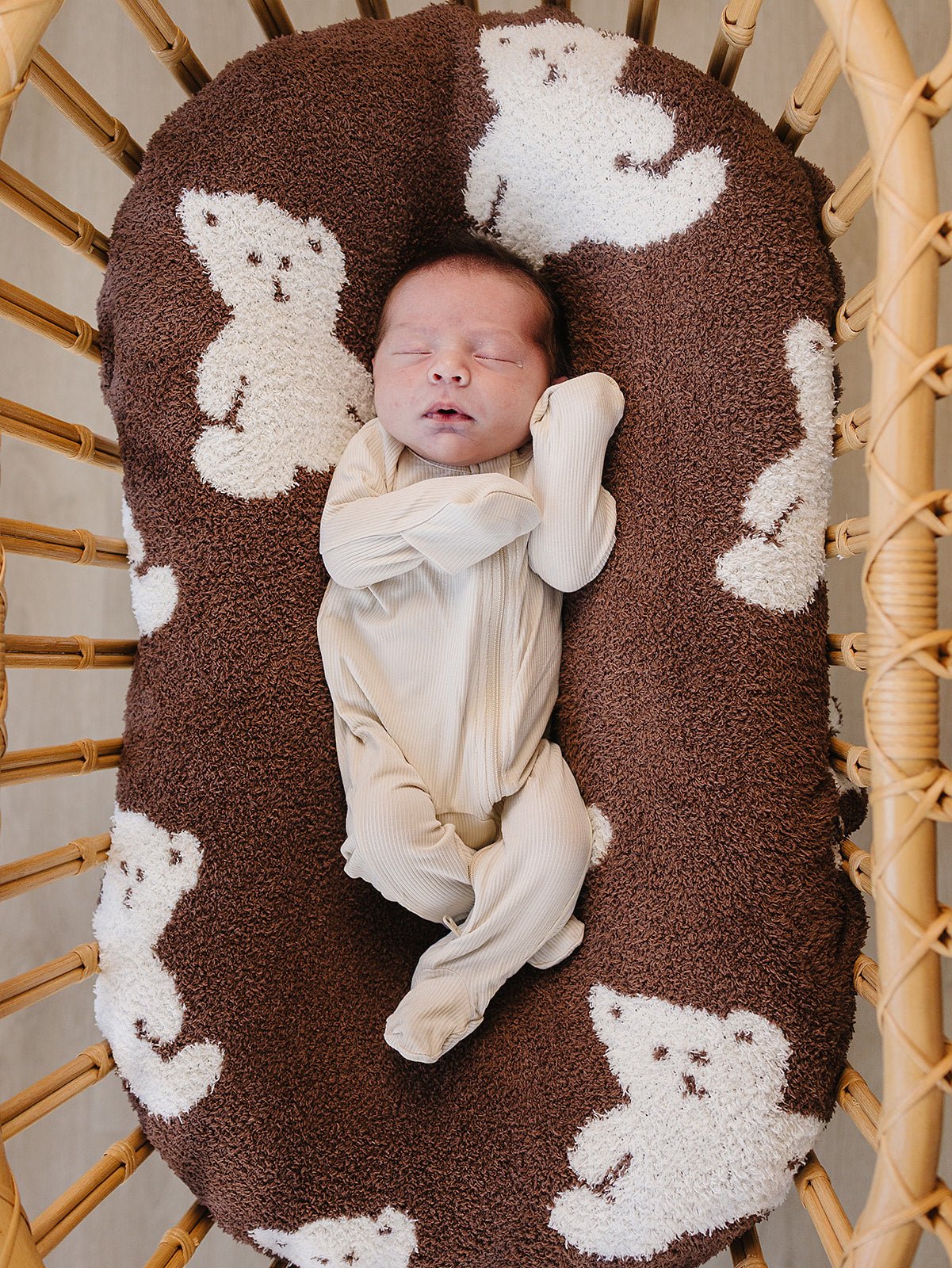 Mebie Baby Teddy Bear Plush Blanket - 