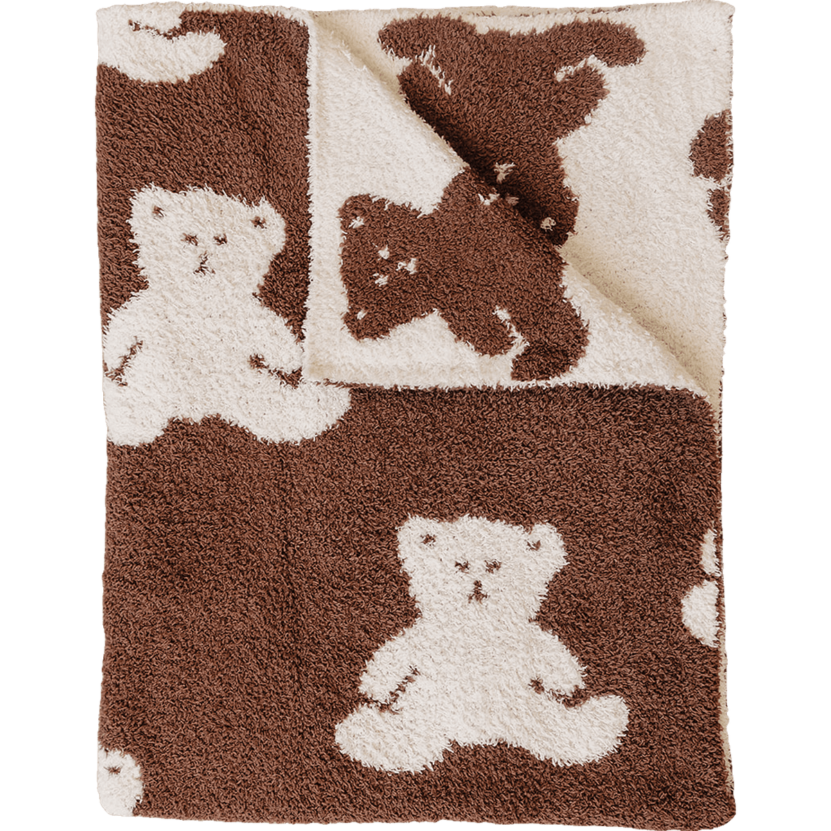 Mebie Baby Teddy Bear Plush Blanket - 