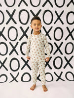 Little Joy Co. Teddy Gram 2pc Bamboo Pajamas Cozy Sleep Set For Women - Everetts Place Boutique - 